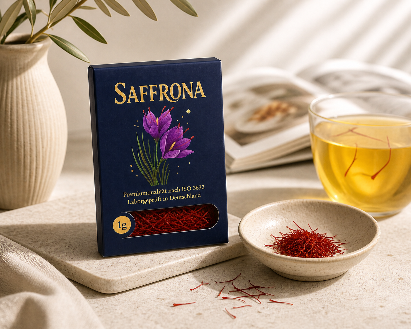 Saffrona 1 g Saffron for Tea and Cooking