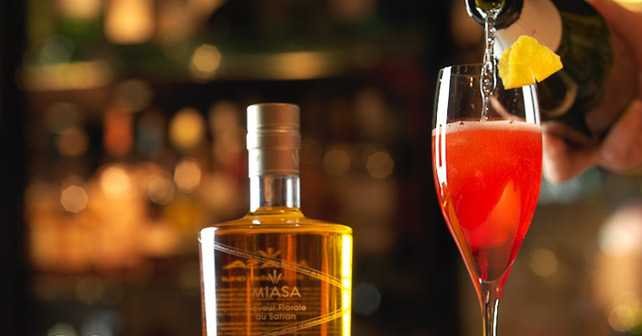 Saffron ingredient for beverage production