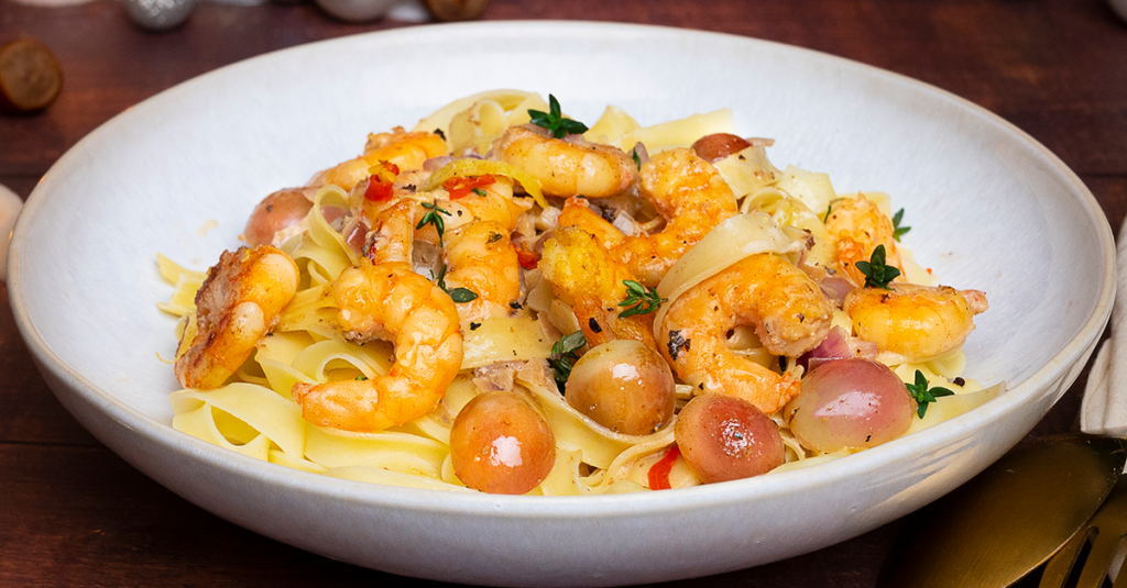 Garnelen mit Safran – 20 Minuten – zarte Garnelen in feiner Safransauce schnell zubereitet